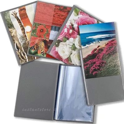 Produktbild von Fotoalbum mit Fächern - 36 Fotos - personalisierbar - Softcover