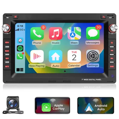 Immagine prodotto di Hexinex Android 15 Autoradio per VW Skoda Seat 2GB+64GB 4 core WIFI 7 pollici