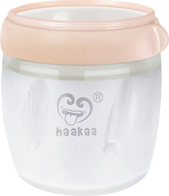 Produktbild von Haakaa Generation 3 Aufbewahrungsbehälter 160ml - Peach