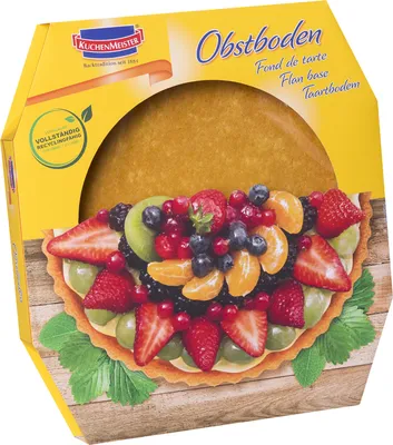 Image de Fond de tarte aux fruits KuchenMeister Base pour tarte aux fruits en tout genre 200g