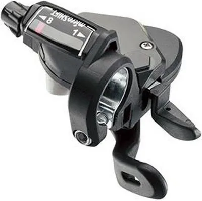Produktbild von Microshift Trigger Ts39 Rechter Schalthebel Schwarz 9s Schwarz 9s