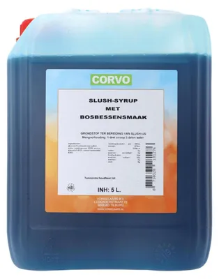Produktbild von Vorselaars - Slushsiroop - Bosbessen - 5 Liter