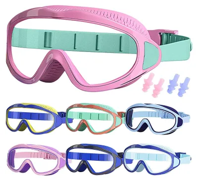Produktbild von Schwimmbrille für Kinder mit Ohrstöpseln