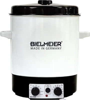 Produktbild von BIELMEIER Einkochautomat einwecken Emaille 29 Liter Zeituhr 2000 Watt BHG 685.0