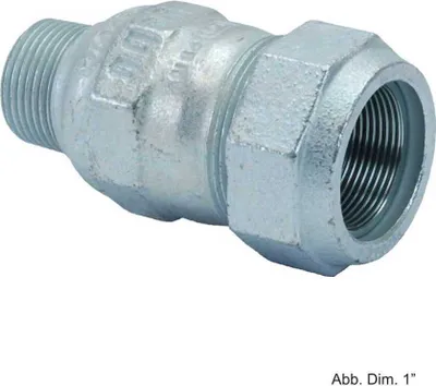 Produktbild von GEBO Armaturen Klemmverbinder mit Außengewinde, DN20, Typ A, 1 Stk.