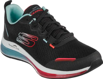 Immagine prodotto di Skechers scarpe da donna stringate Sporty suola in gomma nero