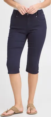 Zdjęcie produktu dla Spodnie damskie Pulz Jeans PZROSITA – spodnie codzienne z mieszanki bawełny