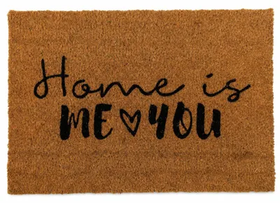 Obrázek produktu pro Rohožka Home is me & you, cca 60 x 40 cm, s protiskluzovou úpravou