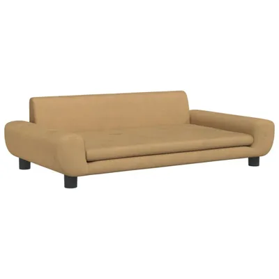 Produktbild von Kindersofa Braun 100x54x33 cm Samt