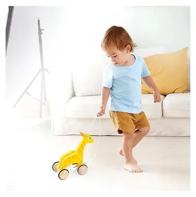 Zdjęcie produktu dla Hape ciągnąca żyrafę
