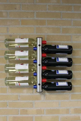Produktbild von Flaschenhalterung für acht Flaschen an der Wand
