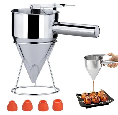 Productafbeelding van Bakfunnel voor pannenkoekenbeslag - 1200 ml