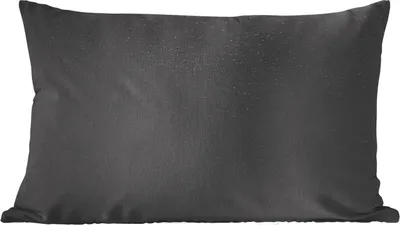 Produktbild von MuchoWow® Zierkissen Sofakissen Wohnzimmer Dekokissen 50x30 cm Leder - Lederoptik - Schwarz - Grau - Wohnzimmerdekoration - Polster mit Photo