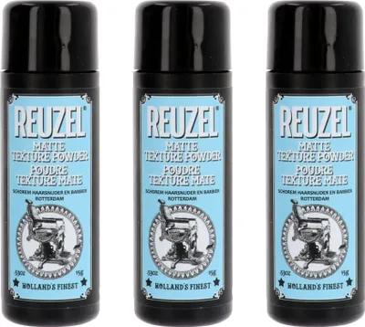 Produktbild von Reuzel Haarpuder für Männer, 3x15 g, leicht, mit Matter Textur, verklebt nicht