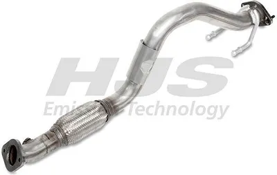 Produktbild von HJS Abgasrohr Auspuffrohr für VW GOLF VI (5K1) Vorne 91 11 1564