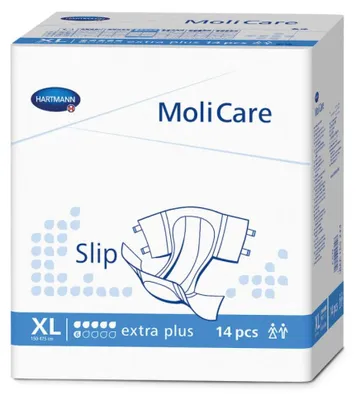 Produktbild von Hartmann MoliCare® extra+ Inkontinenz Slip 6 Tropfen, Unisex | Packung (14 Stück)