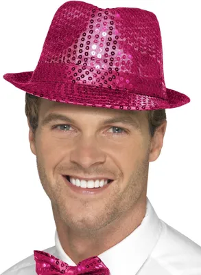 Produktbild von Glitzerhut pink