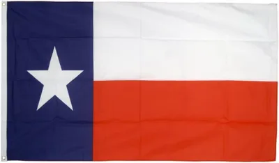 Image de Drapeau Texas 90 x 150 cm Drapeau avec 2 oeillets 100g/m² poids du tissu