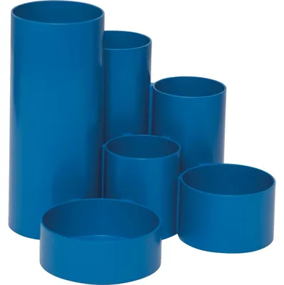 Zdjęcie produktu dla MAUL Piórnik MAULtubo Recycling plastik 15,3 x 15,2 x 12,6 cm niebieski