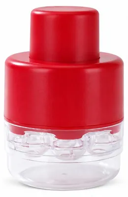 Produktbild von Kirschentsteiner 7 Fach Obstentkerner für Kirschen und kleine Früchte mit Druckfunktion Rot