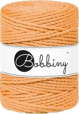 Produktbild von Bobbiny 3PLY Macramé Rope 5 mm 100 m Orange Schnur