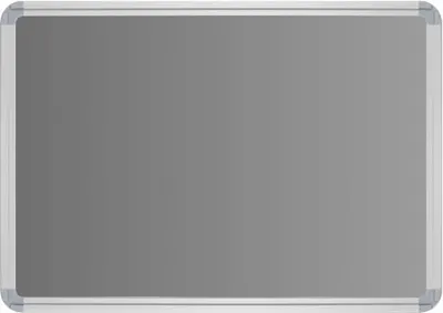 Produktbild von Stellwandtafel Whiteboard beidseitig Emaille B2000xH1200xT22mm anthrazit