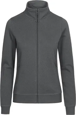Produktbild von EXCD Sweatjacke Damen, Stahlgrau, L