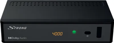 Produktbild von STRONG SRT8215 HD Receiver (DVB-T2, HEVC, H.265, Dolby Digital Plus), schwarz