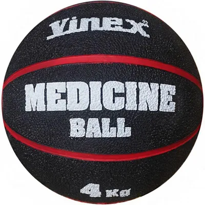 Obrázok produktu pre SMJ 4kg – medicinbal, čierna (VMB-L004R)