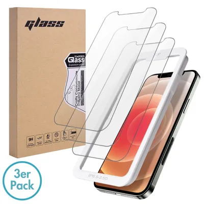 Immagine prodotto di Protezioni per lo schermo di Apple iPhone 12 Pro cristallino set da 3