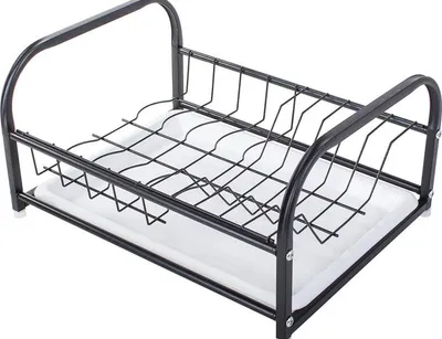 Zdjęcie produktu dla Verk 07129 Stojak do odsączania LOFT 35x27x18cm, czarny