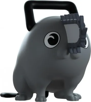 Produktbild von Chainsaw Man Vinyl Figur Pochits Black & White 6 cm