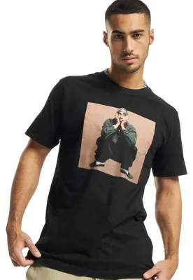 Image de Mister Tee - T-shirt pour hommes "Sitting Pose", modèle TN3277 (XXL), couleur noire