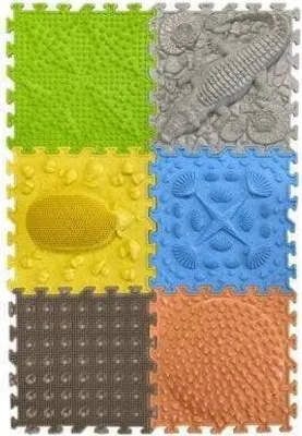 Immagine prodotto di Tappeto sensoriale Young Explorer, set di 6 pezzi