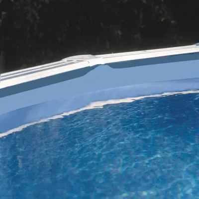 Image de Liner 0,40 bleu uni piscine ovale 7,30m x 3,75m x 1,32m
