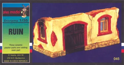 Produktbild von Plus model Ruine 1:35 45
