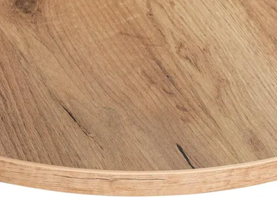 Immagine prodotto di KOLM Piano laminato in rovere craft rotondo, diametro 68 cm, per scrivania, tavolo, tavolino
