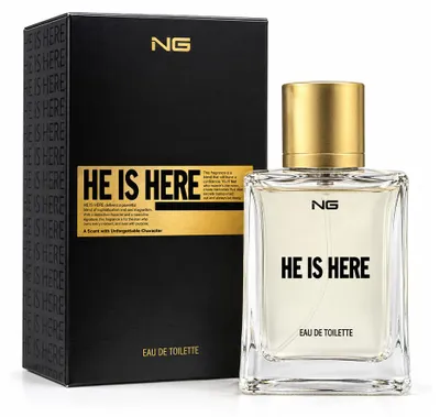 Produktbild von NG PERFUMES He Is Here, Herrenduftwasser, 100 ml
