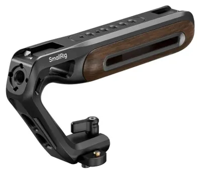 Produktbild von SmallRig 5251, Oberer Griff, Schwarz, Braun, Aluminium, Holz, 15 kg, 1/4, 3/8", 165,1 mm