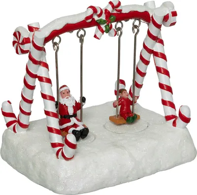 Obrázek produktu pro Pohyblivá vánoční figurka s osvětlením, 16 x 12,5 cm
