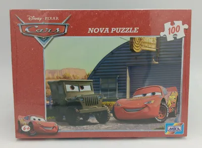 Produktbild von MIKA Puzzle Lightning McQueen und Sarge  Disney Cars 100 Teile PIXAR