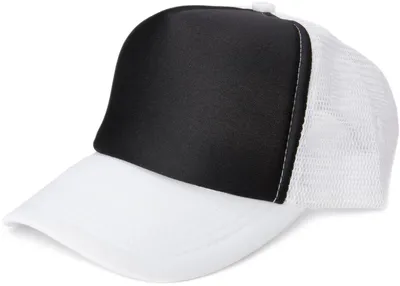 Produktbild von styleBREAKER Uni 5-Panel Trucker Cap mit Mesh-Einsatz | verstellbares Basecap mit Click Snap Verschluss | luftiges Netz Cap für Damen und Herren