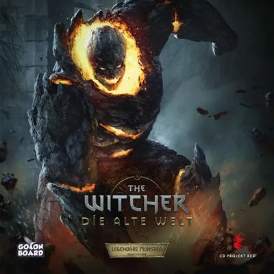 Produktbild von Asmodee The Witcher: Die Alte Welt Legendäre Monster, Abbildung, Grau