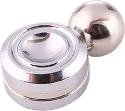 Image de Orbiter Fidget Spinner magnétique Boule Orbite Jouet Réducteur de Stress Anti-Anxiété(Argent)