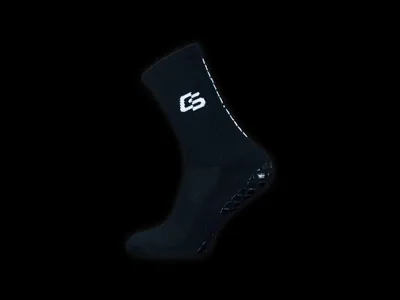 Produktbild von Football Masters Control Socks Black rutschfeste Fussballsocken Groesse 40-45