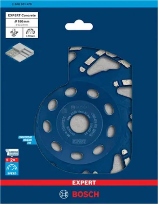 Zdjęcie produktu dla Bosch 2 608 901 479, Ściernica, Bosch, Niebieski, Okrągły, 2,22 cm, 18 cm