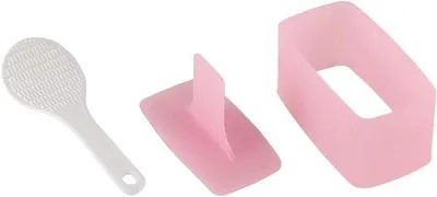 Produktbild von Sushiform mit Antihaftbeschichtung und Löffel für Reisrolle