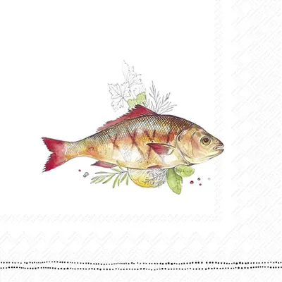 Produktbild von GRILLED FISH Lunch-Servietten