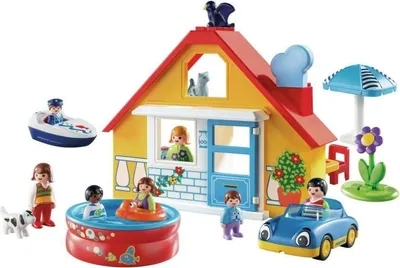 Produktbild von PLAYMOBIL 1.2.3 9527, Haus, 1,5 Jahr(e), Mehrfarbig