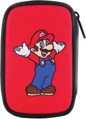 Obrázek produktu pro Bigben Interactive Mario Tasche 3DS14, Pouzdro, Nintendo, Černá, Nintendo 3DS, Nintendo DS, Nintendo DS Lite, Nintendo DSi, Nintendo New 3DS, Prachuodolný, Odolné proti poškrábání, 215 mm